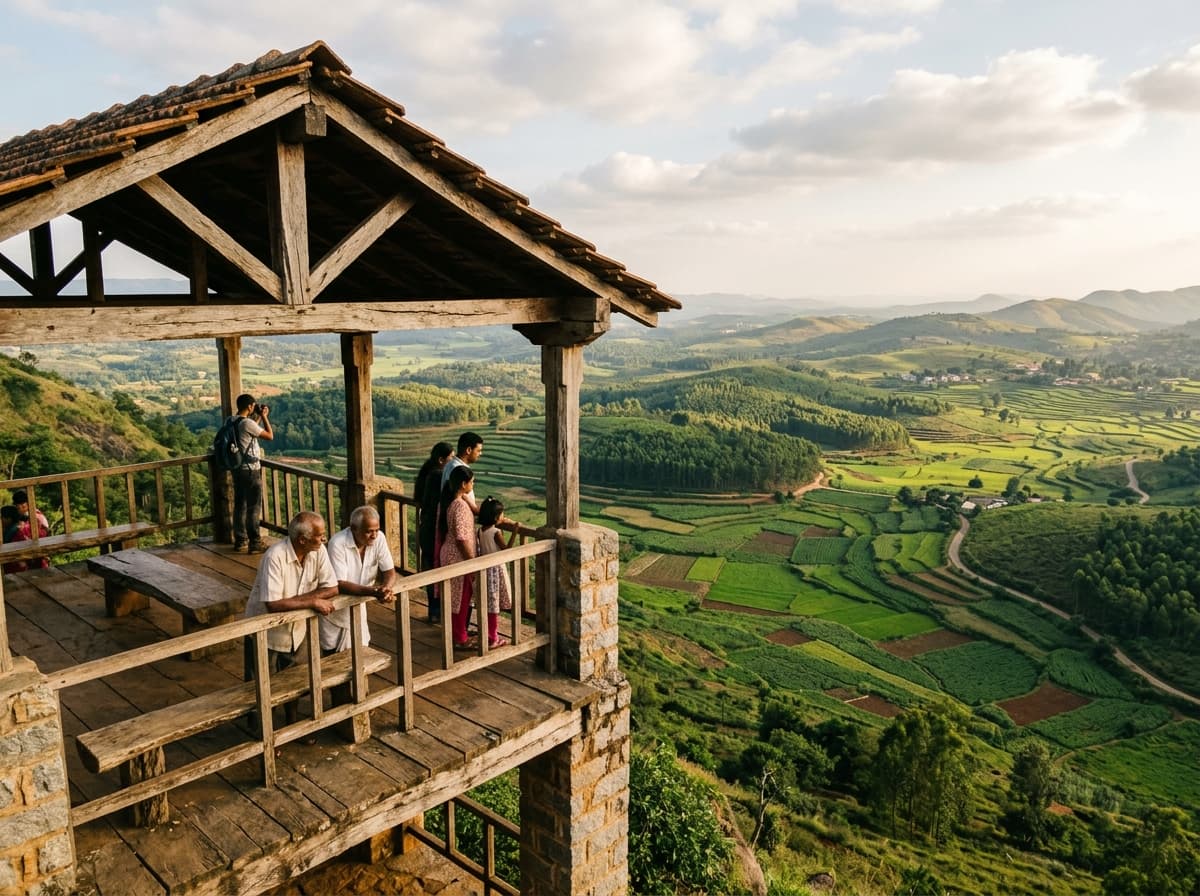 Viewpoint at Nairuthya Whispering Wood